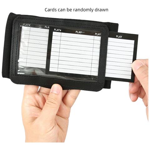 Polsino Tattico Per Calcio, Rugby E Basket Black M - Foto 2