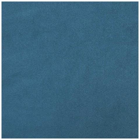 Divano a 2 Posti Blu 140 cm in Velluto - Foto 2