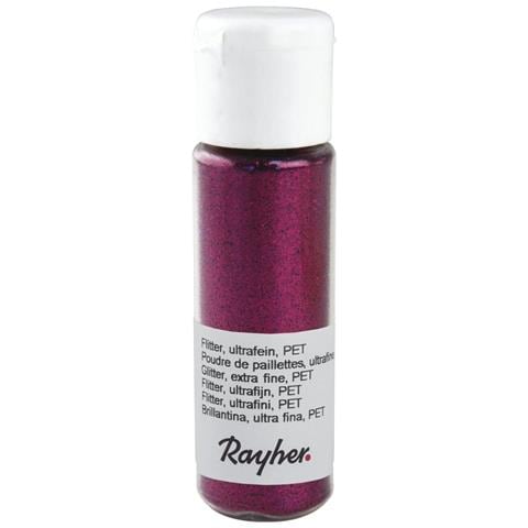 Glitter Ultrafine ""pet"" 20ml - Colore Fuksia - Foto 1