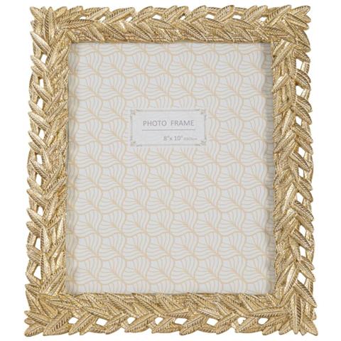 Portafoto Olistic 28 - Oro - Poliresina - 26,7x1,8x31,8 Cm - Foto 2