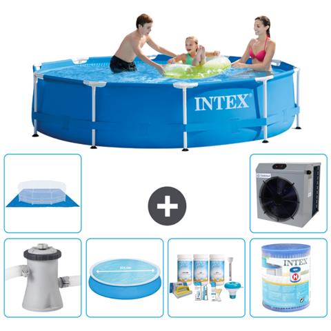 Piscina Fuori Terra - In Giro - 305x76 Cm - Blu - Include Accessori Coordinati A1647 - Foto 1