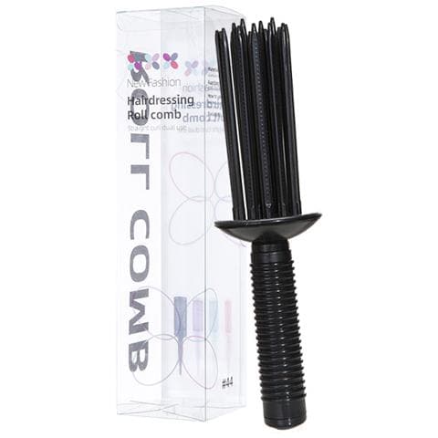 Pettine Arricciacapelli Nero Per Acconciature Voluminose - In Scatola - Foto 1