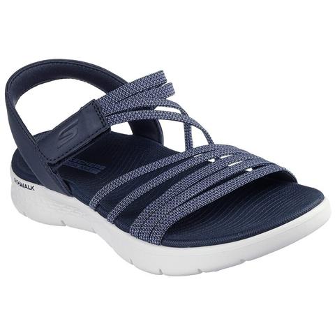 Go Walk Flex Sandal 141473-nvy, Donne, Blu, 37 - Foto 1