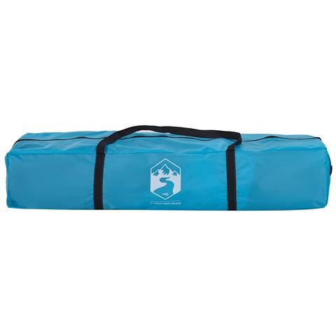 Tenda a Cupola da Campeggio 4 Persone Blu a Rilascio Rapido - Foto 8