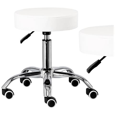 Sgabello Da Estetista Da Parrucchiere Sedia Sgabello Spa Mobile - Foto 1