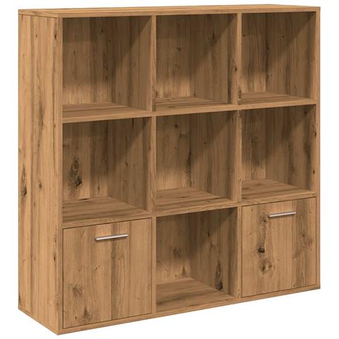 Libreria Rovere Artigianale 98x29x97,5 cm Legno Multistrato - Foto 1