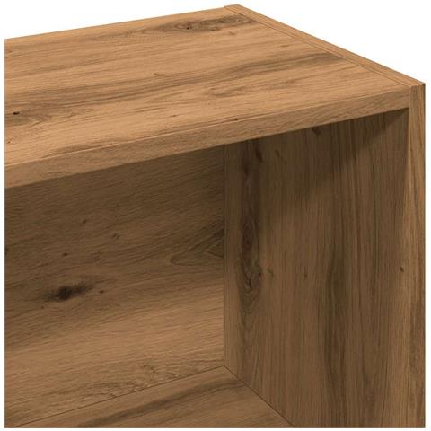 Libreria Rovere Artigianale 98x29x97,5 cm Legno Multistrato - Foto 9