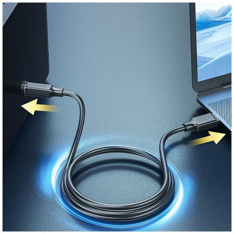 Cavo Usb 2.0 Per Stampante - Rame Senza Ossigeno Usb-b A Usb-a Per Trasferimento Dati Ad Alta Velocità 10 M - Foto 4