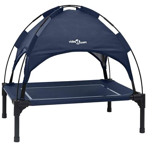 Letto per Cani Blu navy m Acciaio - Foto 1