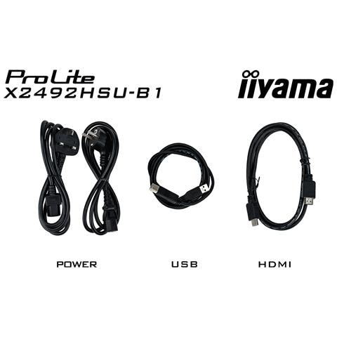 Monitor 24" IPS Flat X2492HSU-B1 Full HD Tempo di risposta 3 ms - Foto 19