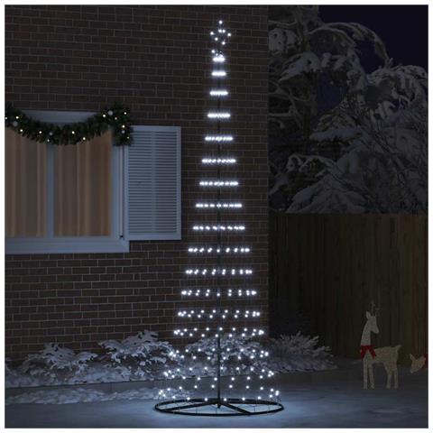 Albero di Natale LED Bianco freddo 100.5 x 100.5 x 302.5 cm - Foto 2