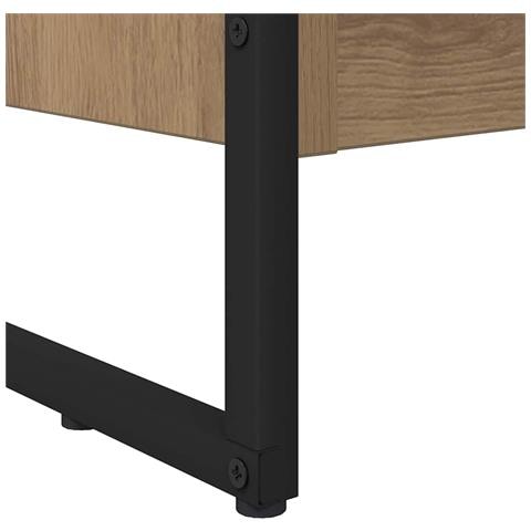 Armadio per Libri Rovere Artigianale 80 x 30 x 155 cm - Foto 9