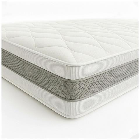 Materasso Ortopedico In Memory | The White Stone | 20 Cm | Ipoallergenico A Zone Differenziate (90 X 200) - Foto 1