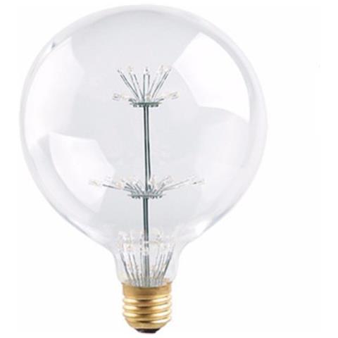 Lampadina A Filamento Led Giallo Caldo 3w 2200k - Base E26/e27, Design Decorativo Cielo Stellato - Foto 2