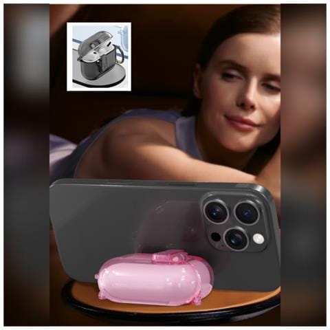 Custodia Protettiva In Tpu Compatibile Con Apple Airpods 4 - Antiurto, Protezione Completa E Funzione Supporto - Foto 2