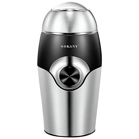 Macinacaffè Elettrico Da 150 W, Capacità 50 G, Nero / Argento - Foto 1