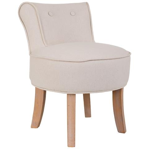 Panchina In Legno Imbottita 45x46x36/58h Cm - Foto 1