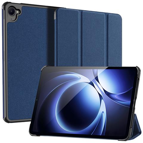 Cover per Redmi K Pad - Pelle /PU, Blu - Foto 2