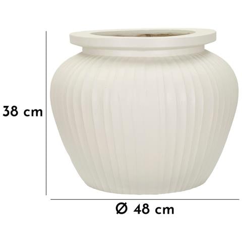 Vaso Chil Grande In Magnesio Color Crema - Foto 7