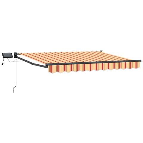 Tenda retrattile manuale con LED Multicolore 3 x 2,5 m - Foto 1