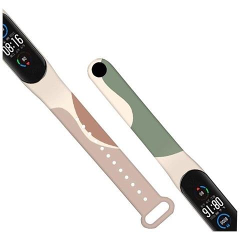 Cinturino Moro Per Xiaomi Mi Band 6 / Mi Band 5 Bracciale In Silicone Camo (4) - Foto 2