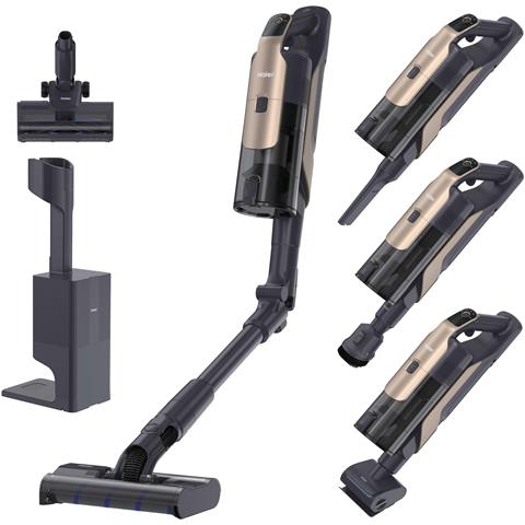 HCVM5550PX 0LL Aspirapolvere elettrica Batteria Secco HEPA Senza sacchetto 0,85 L 650 W Nero, Bronzo 4 Ah - Foto 1