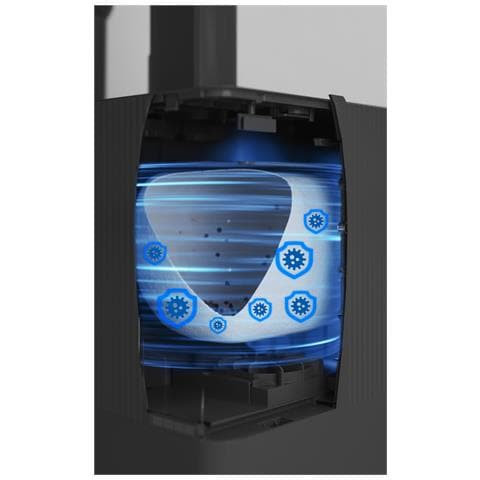 HCVM5550PX 0LL Aspirapolvere elettrica Batteria Secco HEPA Senza sacchetto 0,85 L 650 W Nero, Bronzo 4 Ah - Foto 23