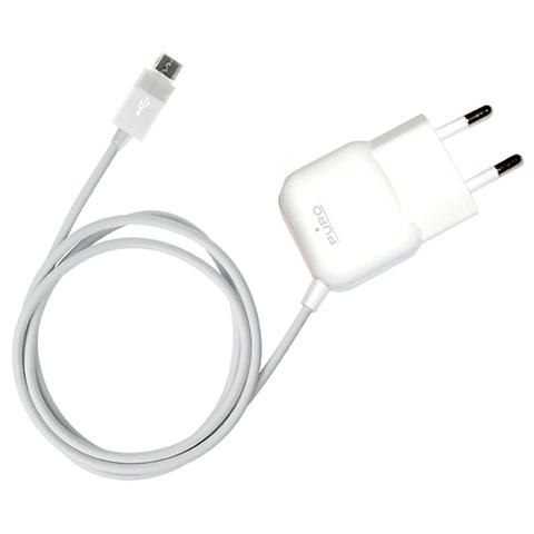 Mini Carica Batterie Da Viaggio Micro Usb Bianco - Foto 1