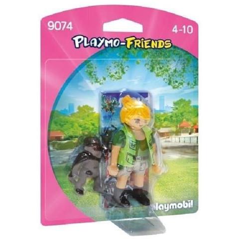 9074 - Playmo-Friends - Assistente Zoo Con Scimmietta - Foto 2