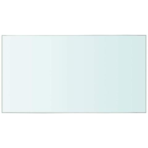 Mensola In Vetro Trasparente 30x12 Cm - Foto 2