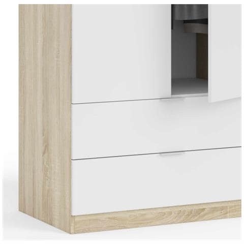 Armadio 2 Ante E 2 Cassetti Nordik - Foto 2