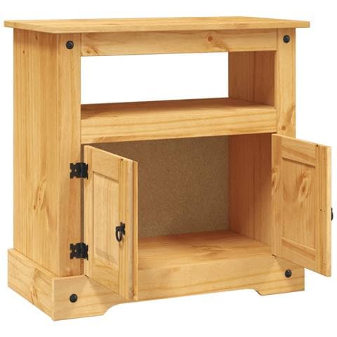 Mobile Porta TV Legno Pino Messicano Corona Range 80x43x78 cm - Foto 2