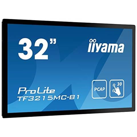 Monitor 32" LED Touch Screen ProLite TF3215MC-B1 1920x1080 Full HD Tempo di Risposta 8 ms - Foto 2
