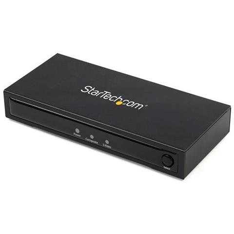 Convertitore Adattatore Vídeo Composito o S-Vídeo a HDMI con Audio - 720p - NTSC e PAL - Foto 1