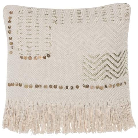 Set Di 2 Cuscini Decorativi Beige 45 X 45 Cm Vayali - Foto 6