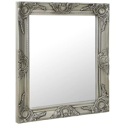 Specchio Da Parete Stile Barocco 50x60 Cm Argento - Foto 1
