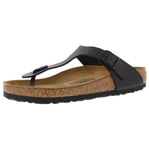 Giza Birko-flor, Sandali Unisex - Adulto, Nero (vernice Nera), 42 (normale)  - Foto 1