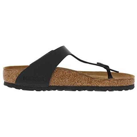 Giza Birko-flor, Sandali Unisex - Adulto, Nero (vernice Nera), 42 (normale)  - Foto 4