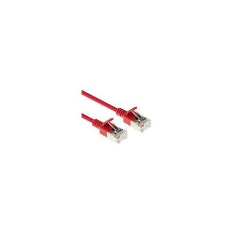 Red 5 Meter Lszh U /ftp Cat6a Datacenter Slimline Patch Cable Snagless With Rj45 Connectors (dc7505) - Foto 2
