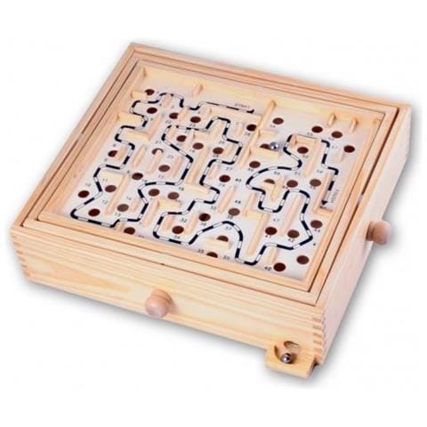 Labirinto In Legno 35,5 X 30 Cm Vuoto - Foto 1