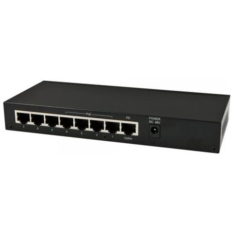 Allnet All-sg8208pd Commutatore Di Rete Non Gestita 10g Ethernet (100/1000/10000) Supporto Power Over Ethernet (poe) Nero Switch Di Rete - Foto 8