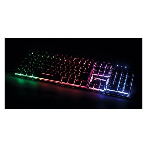 178457 Tastiera Usb Qwerty Spagnolo Nero - Foto 3