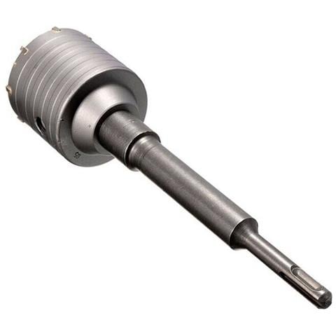 Fresa A Tazza 65 Mm Asta Prolunga 35 Cm Barra Per Trapano Attacco Sds Plus 35 Cm - Foto 1