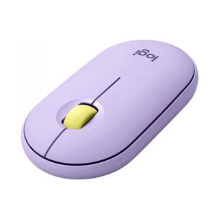 Tastiera E Mouse Wireless Combo Viola | Ergonomica Ricaricabile, Bluetooth + USB, Silenziosa