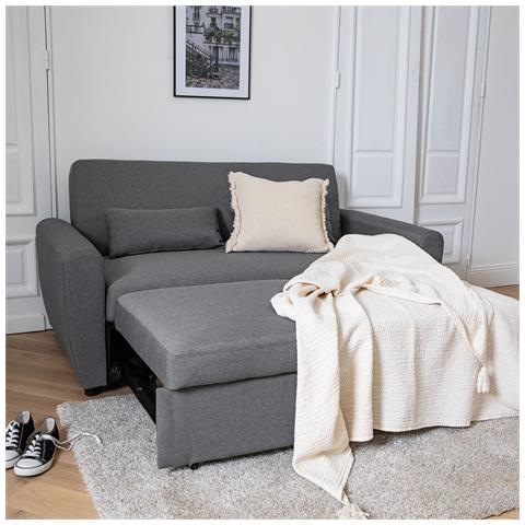 Mattdivano Letto A 2 Posti Grigio - Foto 12