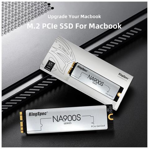 SSD Pcie 3.0 256GB Disco Compatibile Per Macbook Air Pro A1481 A1418 - Foto 6