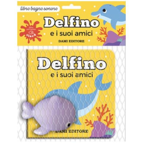 Vinicio Salvini - Delfino e i suoi amici. Ediz. a colori. Con pupazzo - Foto 1