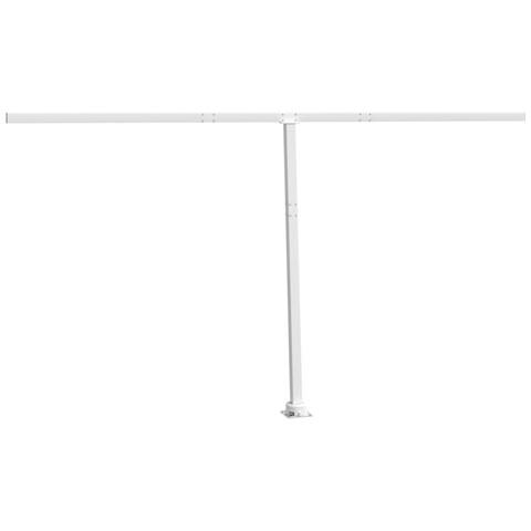 Set Pali Per Tenda Da Sole Bianco 450x245 Cm Ferro - Foto 2