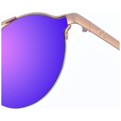 Fiorotto Occhiali Da Sole Unisex In Metallo Dalla Forma Tonda - Foto 2