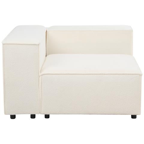 Modulo Angolare Ardal Bouclé Bianco Sporco - Foto 2